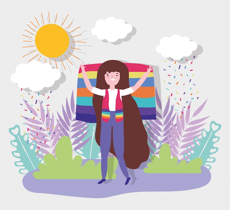 Vector comunidad de personas lgbtq