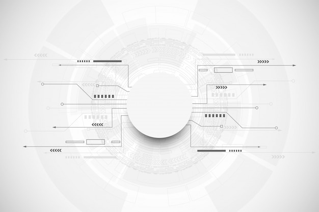 Concepto abstracto de la comunicación de la tecnología del fondo