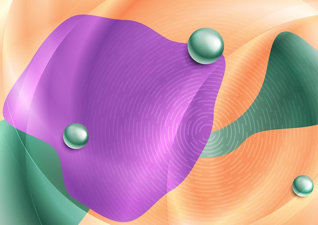 Concepto abstracto fondo de arte geométrico futurista