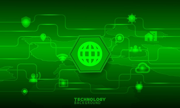 Concepto abstracto de tecnología de luz. fondo de tecnología. efecto neón. concepto de placa de circuito.