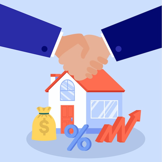 Concepto de acuerdo de inversión inmobiliaria e hipoteca