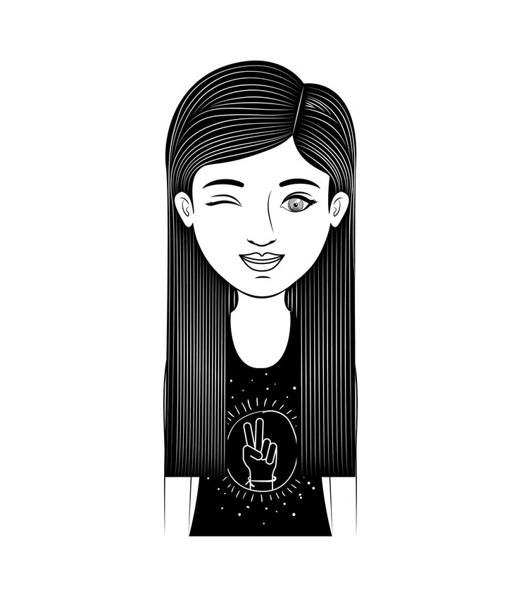 Vector concepto de adolescentes