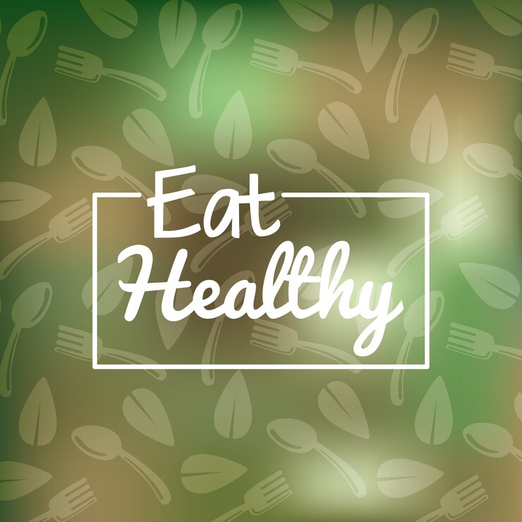 Vector concepto de alimentos orgánicos con diseño de icono de comida sana, ilustración vectorial eps 10 gráfico.