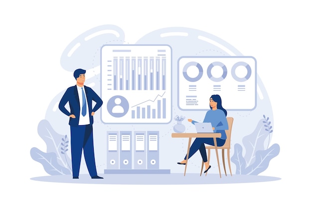 Concepto de análisis de la competencia Investigación de mercado Desarrollo de una estrategia empresarial Diagrama gráfico de fecha