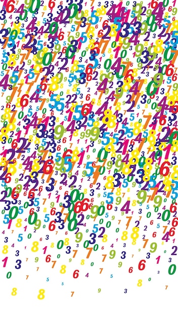 Concepto de antecedentes escolares colorido infantil