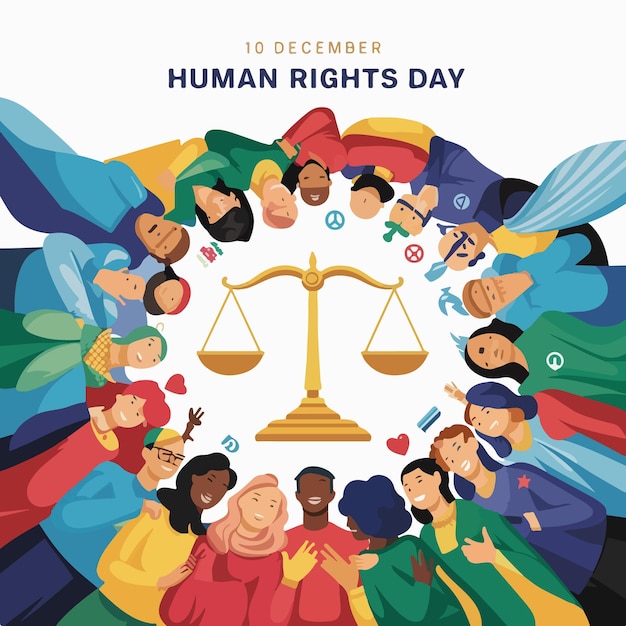 Concepto básico del Día Internacional de los Derechos Humanos