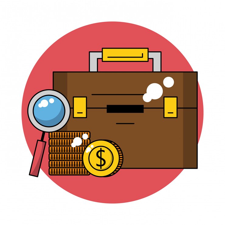 Vector concepto de beneficio empresarial