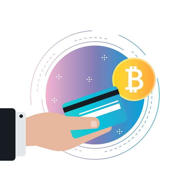 Concepto de Bitcoin Criptomoneda y concepto de dinero digital.