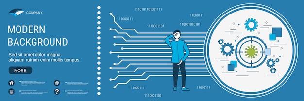 Concepto de búsqueda de spyware de seguridad informática del sistema antivirus