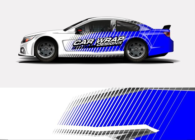 Concepto de calcomanía de coche para adhesivo de vinilo de vehículo