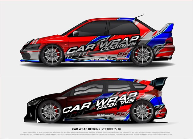 Concepto de calcomanía de coche para adhesivo de vinilo de vehículo