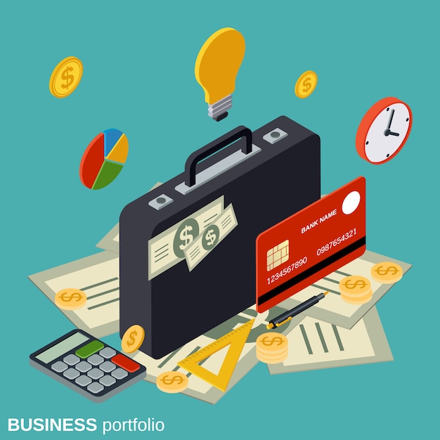 Concepto de cartera de negocios