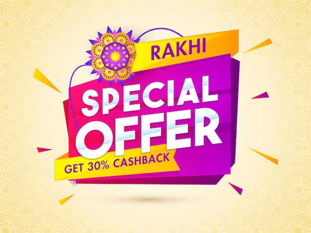 Concepto de celebración de Raksha Bandhan.