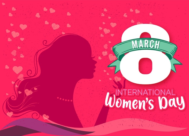 Concepto de celebraciones del 8 de marzo del día internacional de la mujer