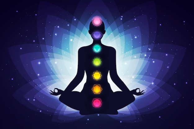 Concepto de chakras