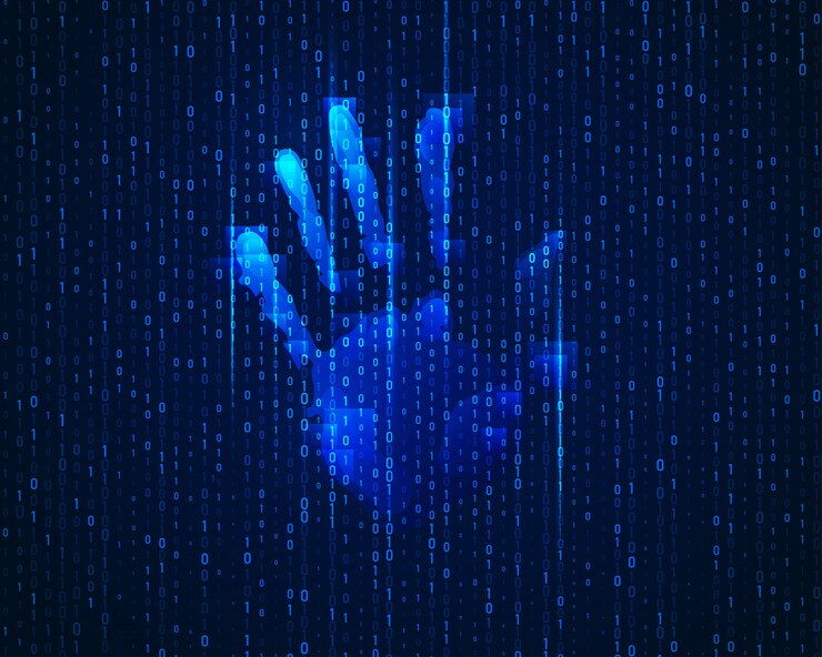 Vector concepto de ciberseguridad