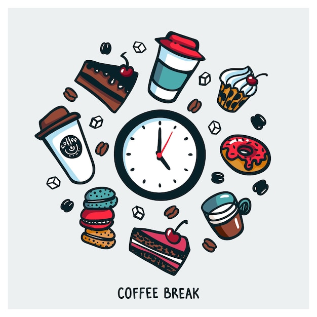 Concepto de coffee break