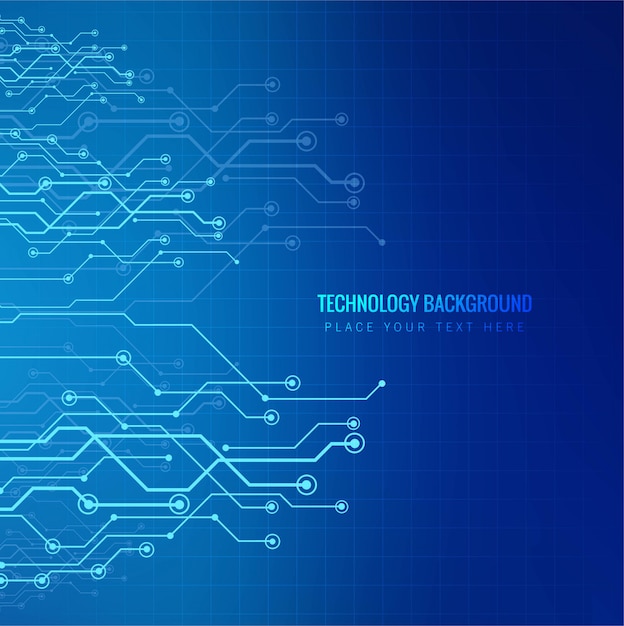 Concepto de comunicación de tecnología abstracta de fondo de vector.