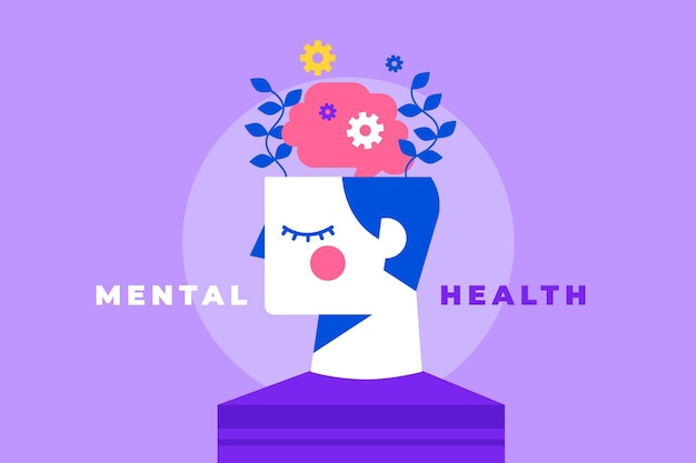 Concepto de concienciación sobre la salud mental