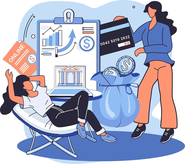 Concepto de consultoría financiera gestión eficaz de fondos otros activos de la empresa Consultor experto investigador de mercado realiza consultas en línea sobre planificación monetaria Proceso de organización contable