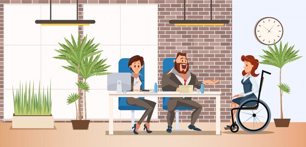 Concepto de contratación de personas con discapacidad