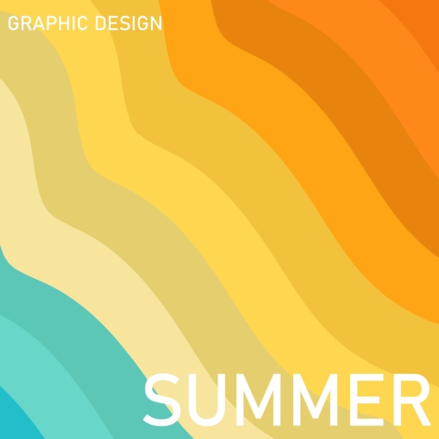 Concepto creativo de fondo brillante y jugoso de verano Diseño de arte abstracto moderno