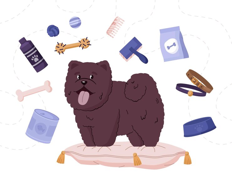 Vector concepto de cuidado de mascotas