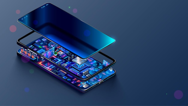 El concepto de desarrollo de aplicaciones móviles Desarrollar hardware de software de dispositivos móviles Ingeniería de aplicaciones telefónicas Mundo electrónico dentro del teléfono inteligente Programación de servicios web de Internet móvil IOT