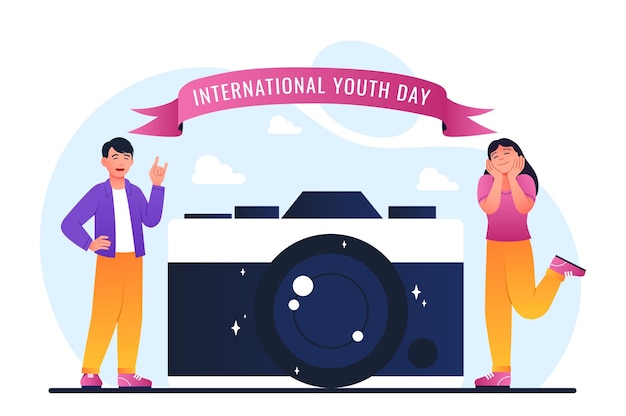 Concepto del Día Internacional de la Juventud