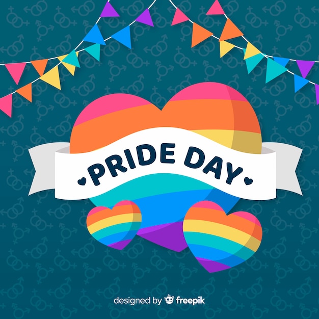 Vector concepto del día del orgullo lgbt