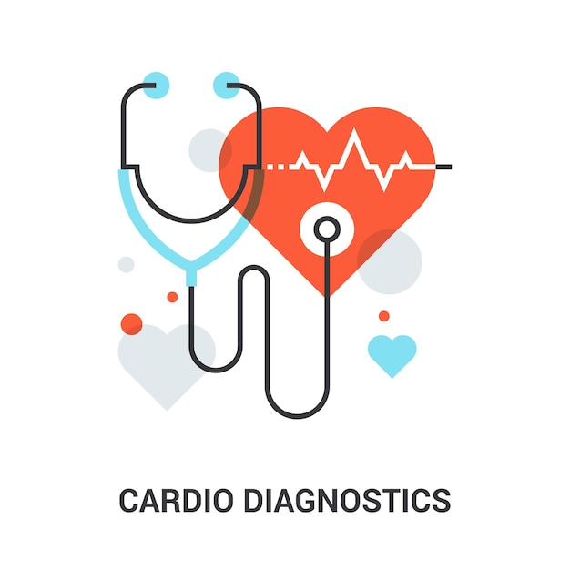 Concepto de diagnóstico cardiovascular