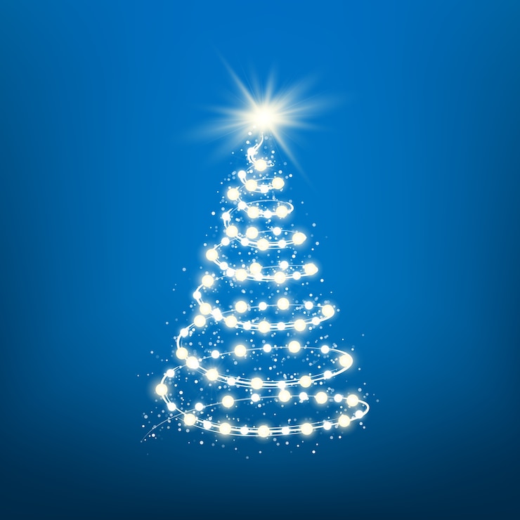 Vector concepto de diseño de árbol de navidad