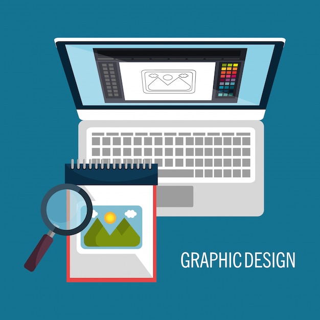 Concepto de diseño gráfico