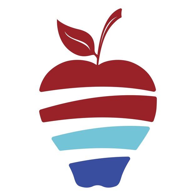 Concepto de diseño del logotipo de Apple