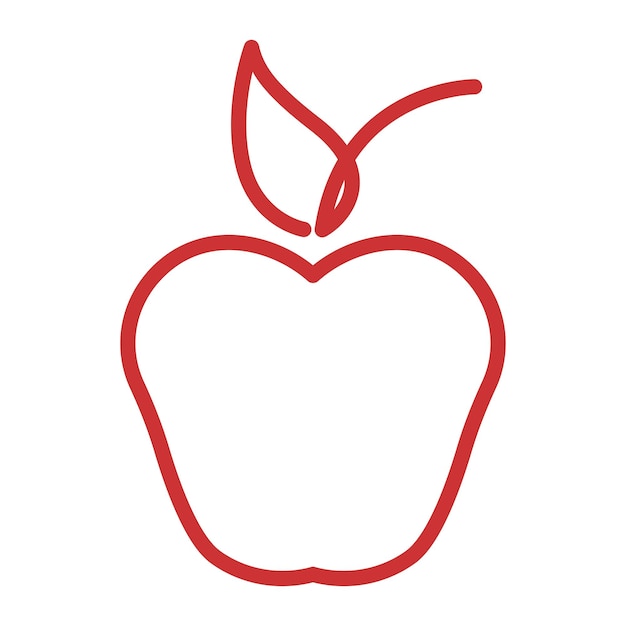 Concepto de diseño del logotipo de Apple