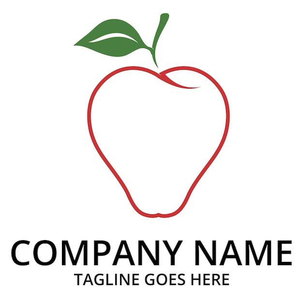 Concepto de diseño del logotipo de Apple