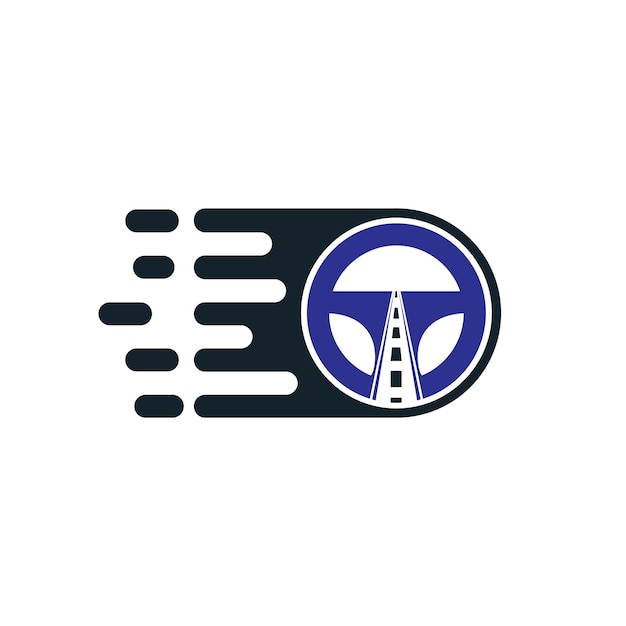 Concepto de diseño de logotipo de automoción rápido