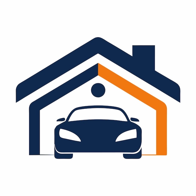 Concepto de diseño del logotipo de la cabina