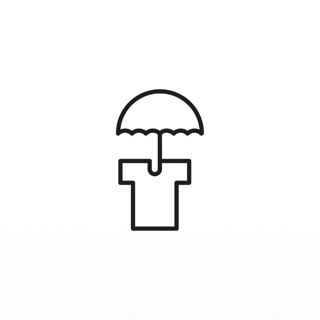 Concepto de diseño de logotipo de camiseta Vestuario, moda, negocio, plantilla de diseño del logotipo de la camisa plantilla del logotipo