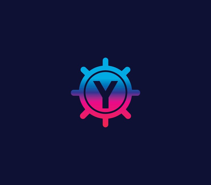 Vector concepto de diseño del logotipo del casillero del alfabeto y