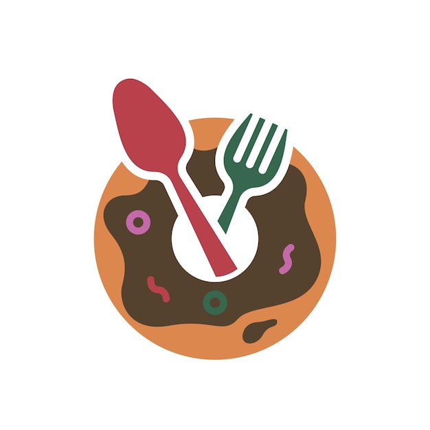 Concepto de diseño de logotipo de comida Diseño de logotipo de restaurante