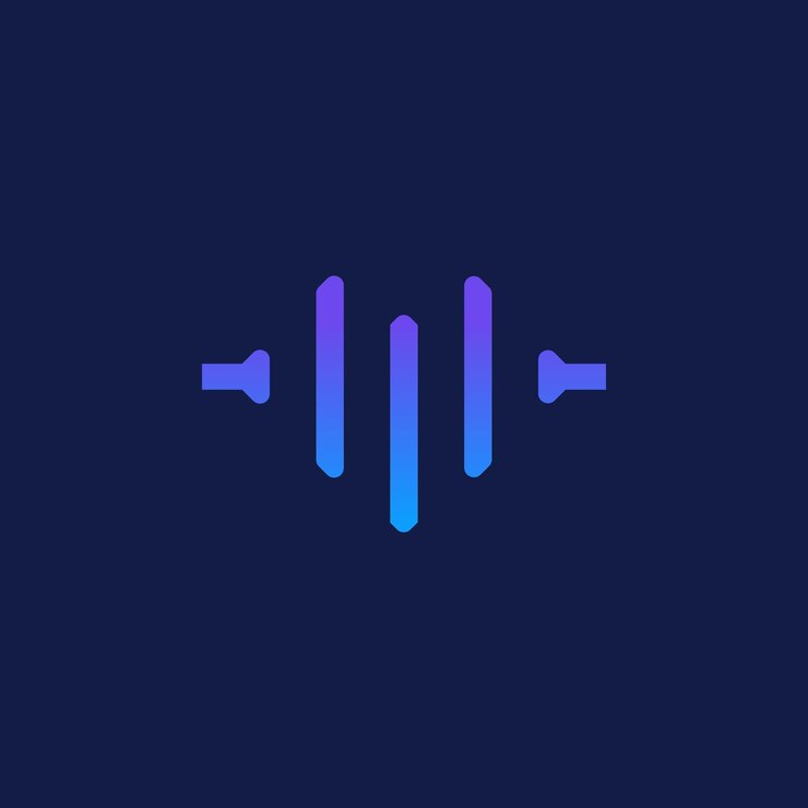 concepto de diseño del logotipo del corazón del espectro