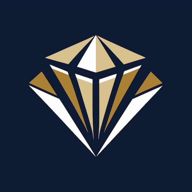 concepto de diseño del logotipo del diamante