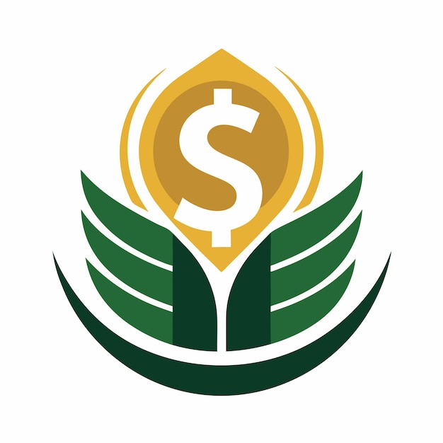 Concepto de diseño del logotipo del dinero en efectivo