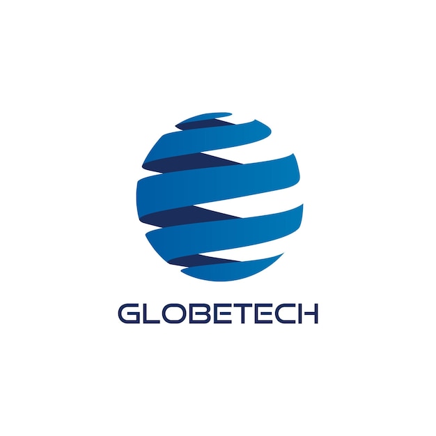 Concepto de diseño del logotipo del globo