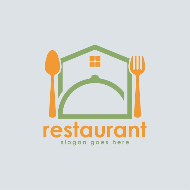 Vector concepto de diseño de logotipo de restaurante concepto de diseño de logotipo de comida vectorial