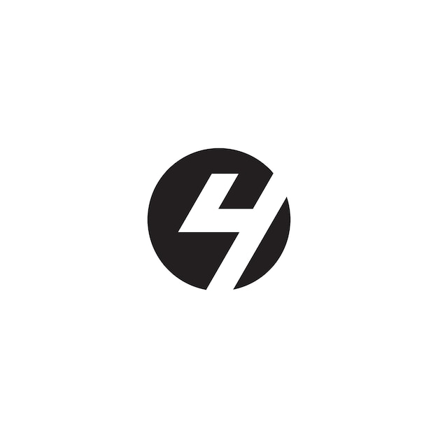 Concepto de diseño de logotipo vectorial C4