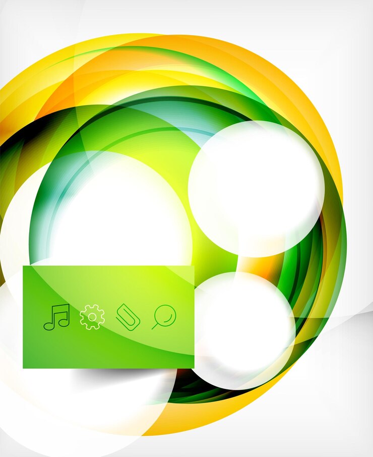 Vector concepto de diseño de movimiento de remolino colorido vector