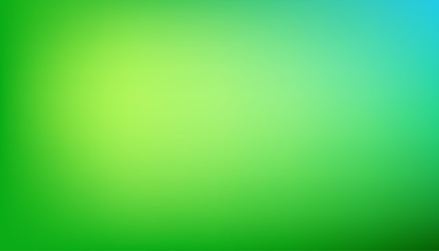 Concepto de ecología de estilo multicolor con fondo de color gradiente verde abstracto con blanco liso