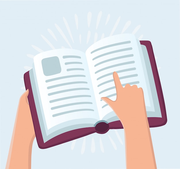 concepto de educación - manos sosteniendo libros e iconos en estilo retro